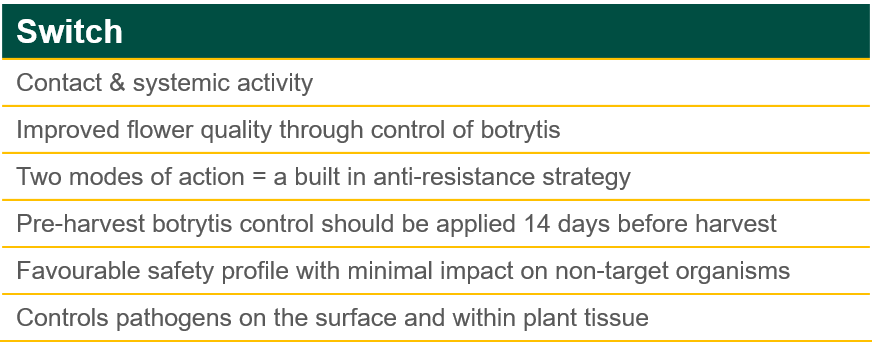Switch Product Benefits
