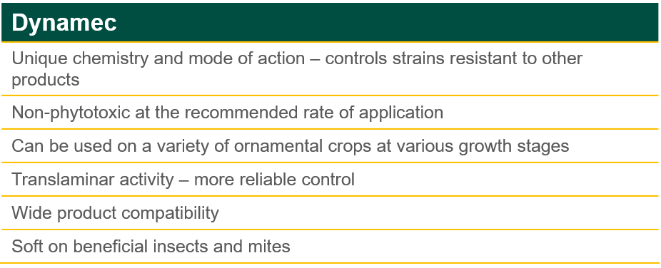 Dynamec Product Benefits